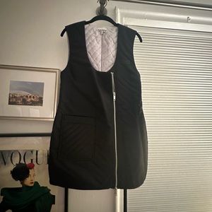Ganni, Black Mini Dress, Size 6